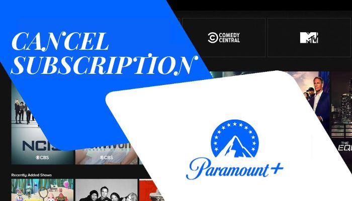 cancel paramountplus subscription