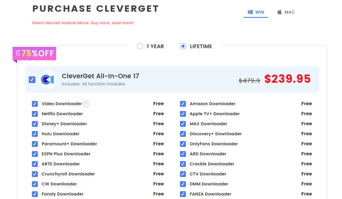 cleverget price