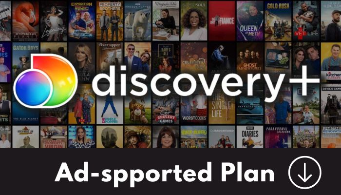 download discoveryplus with ad supported plan