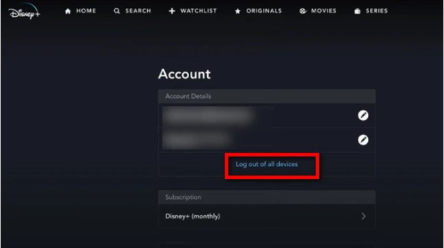 log out of Disney Plus on TV Remotely