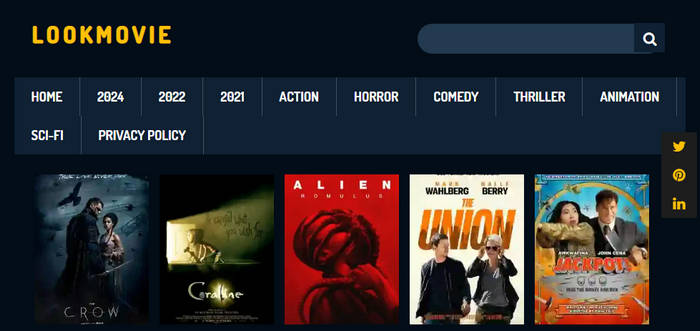 LookMovie the most user-friendly alternative to SolarMovie