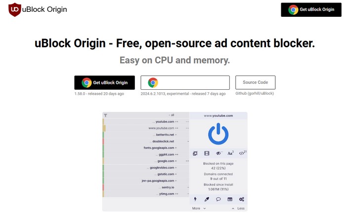 uBlock Origin