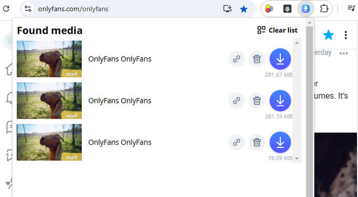 onlyfans downloader chrome extension universal video downloader