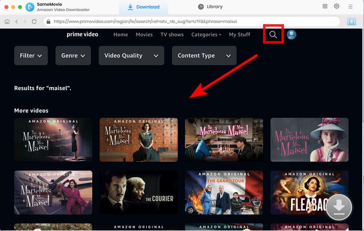 How to download a movie discount from amazon prime on mac