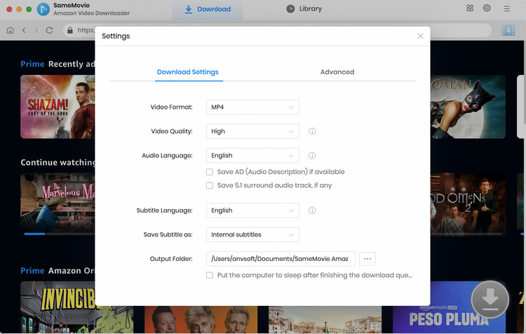 3 Ways to Download Amazon Prime Movies to MacBook SameMovie