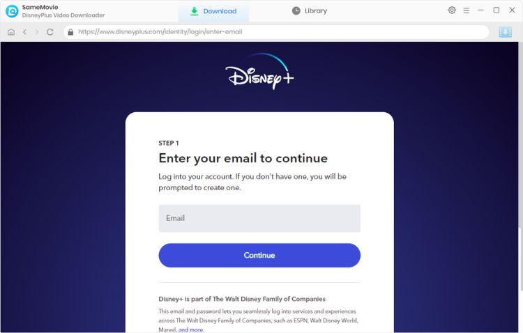 how to download movies on disney plus on laptop: login